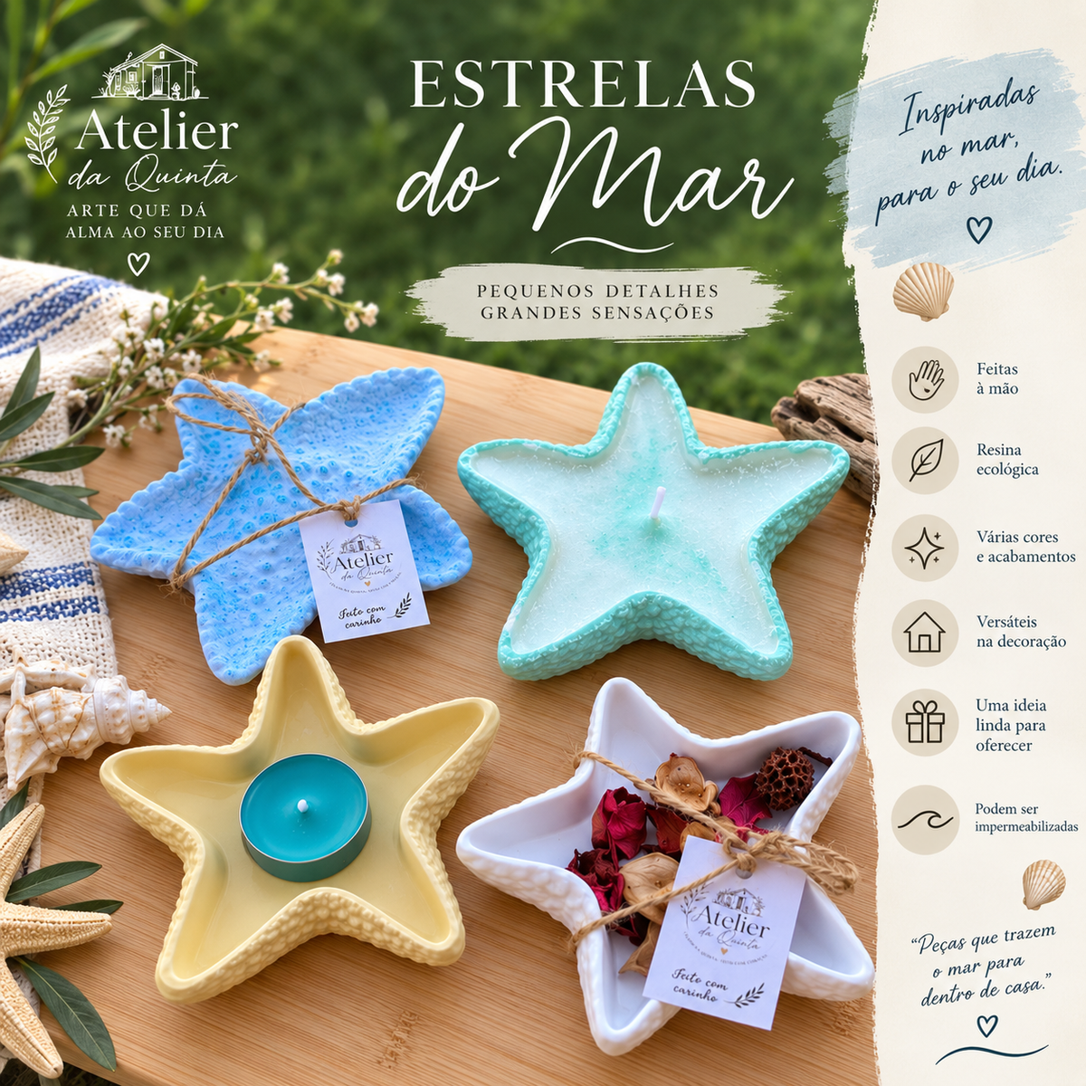 Estrelas do Mar — Artesanais