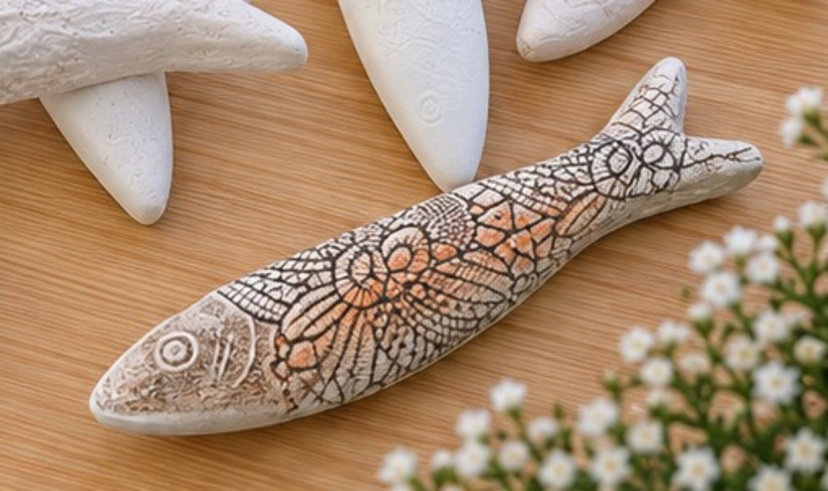 Sardinha Portuguesa Artesanal - Modelo Renda